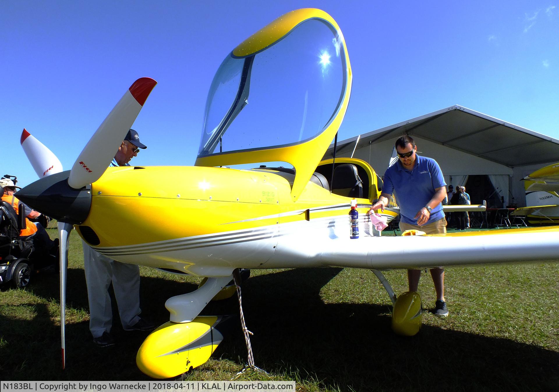 N183BL, 2016 BRM Aero Bristell NG5 LSA C/N 182, BRM Aero NG6 Bristell LSA at 2018 Sun 'n Fun, Lakeland FL