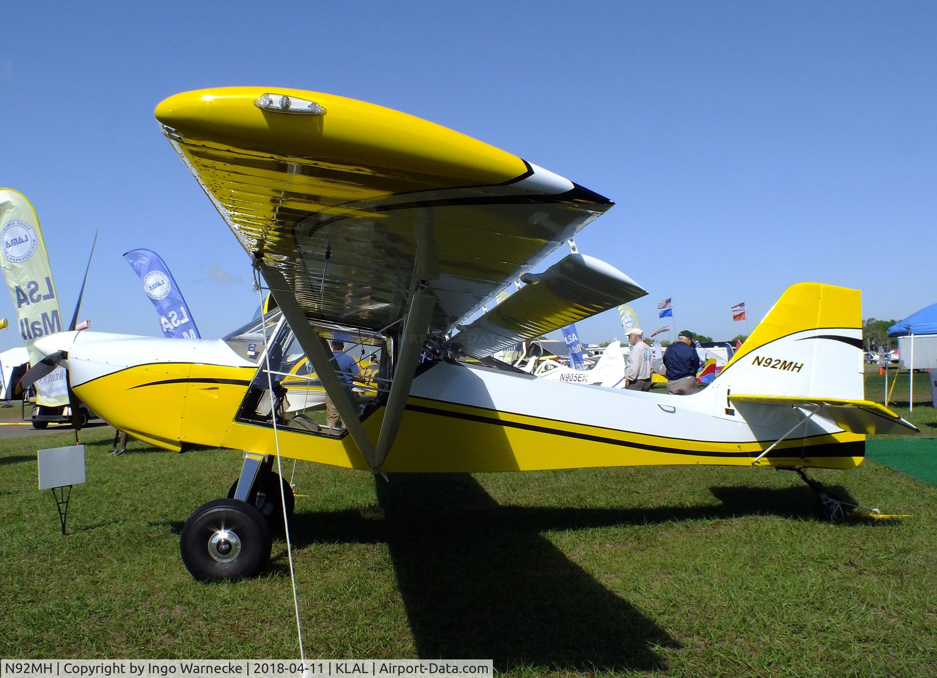 N92MH, 2011 Kitfox Aircraft Model 7 Super C/N KA11128197, Kitfox Model 7 Super at 2018 Sun 'n Fun, Lakeland FL