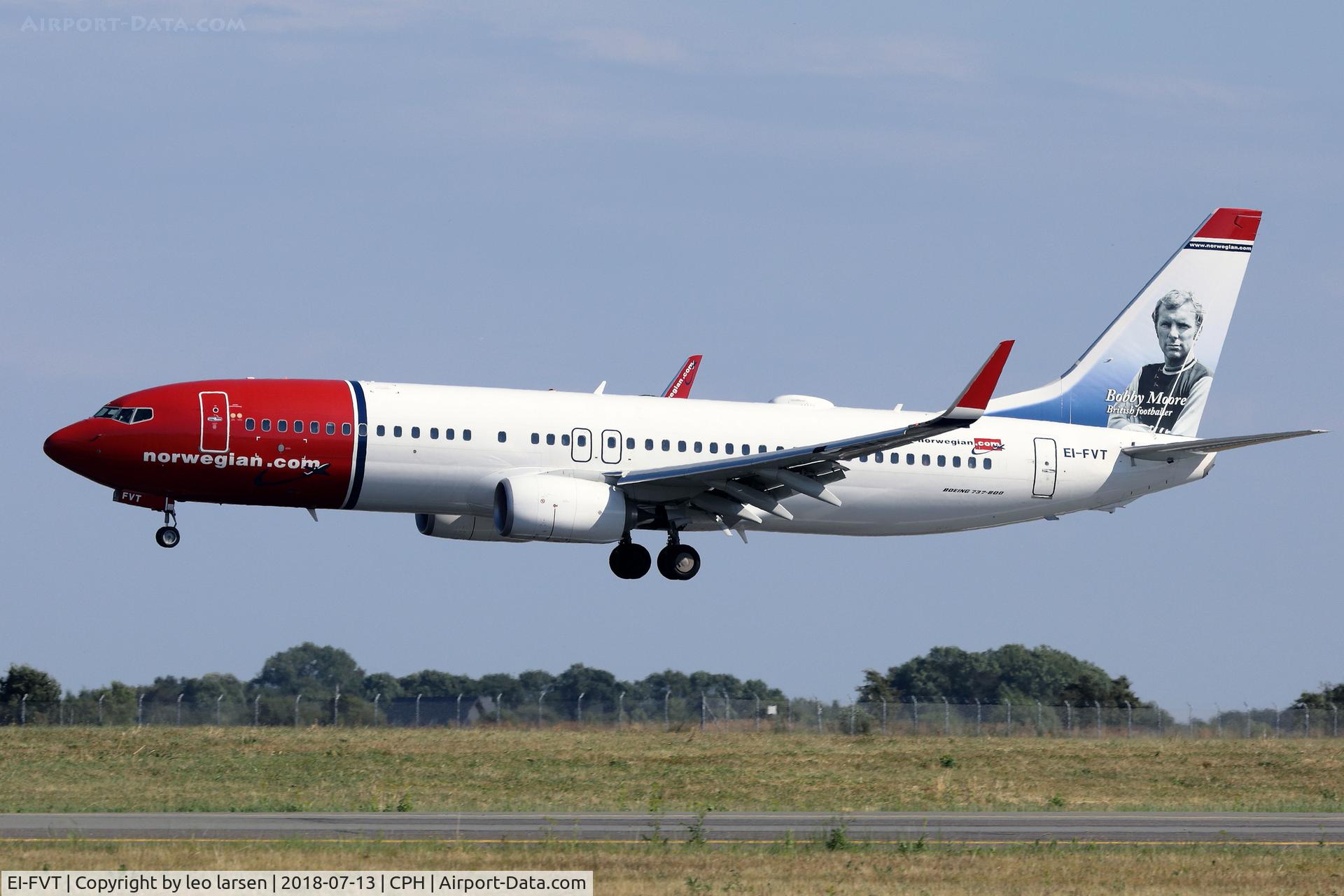 EI-FVT, 2017 Boeing 737-8JP C/N 42280, Copenhagen 13.7.2018 L/D R-04L