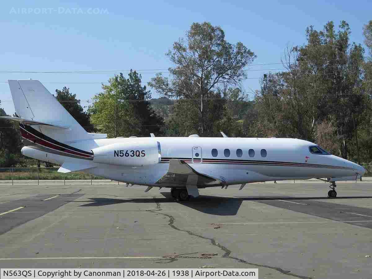 N563QS, 2017 Cessna 680A Citation Latitude C/N 680A-0113, Parked