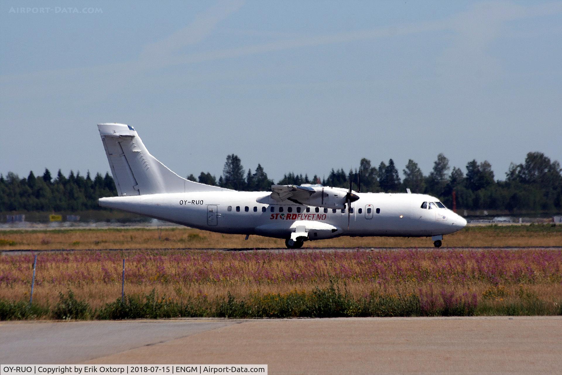OY-RUO, 1996 ATR 42-500 C/N 514, OY-RUO Stord Flyet.NO tilles