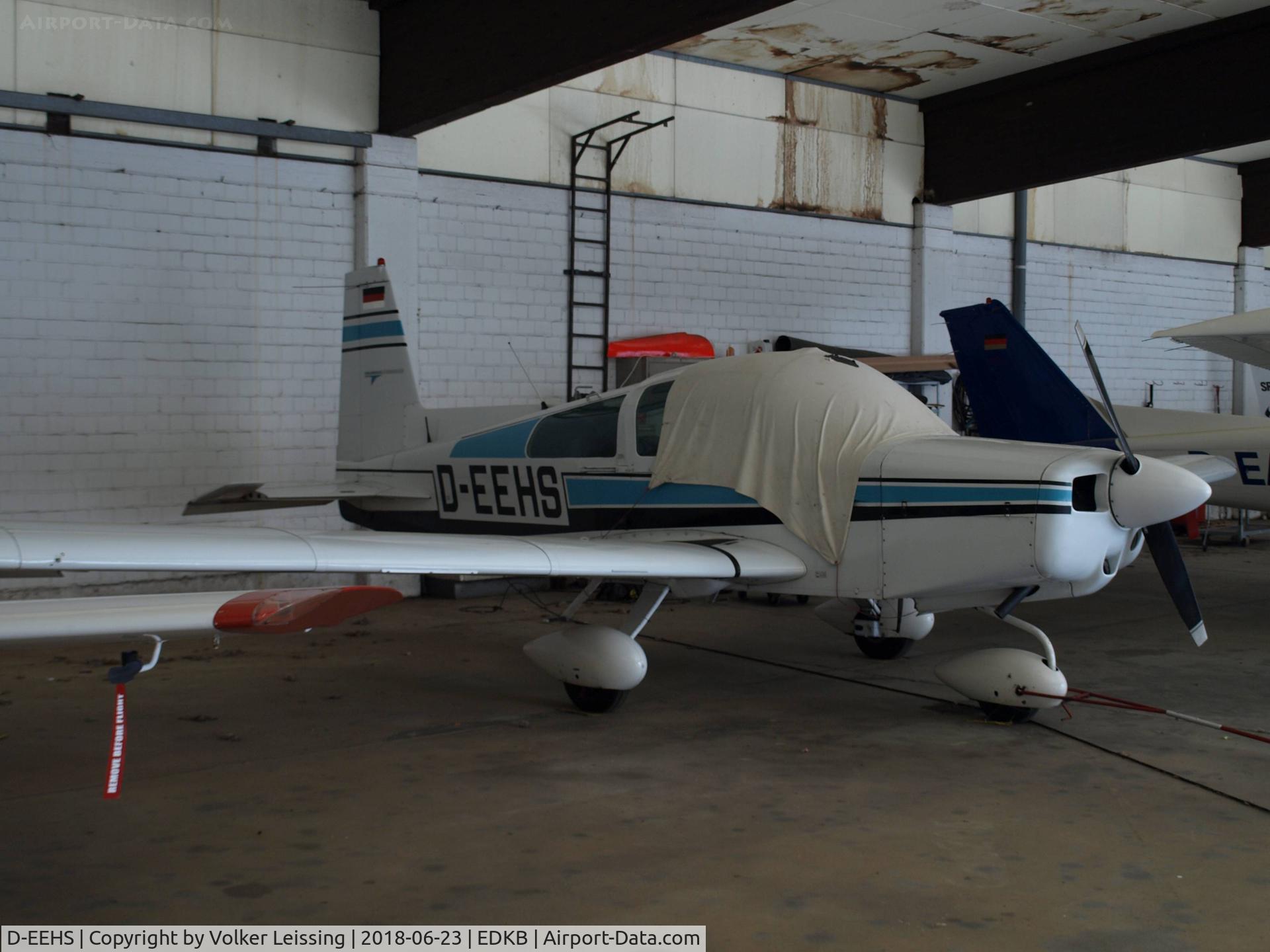 D-EEHS, 1974 Grumman American AA-5 Traveler Traveler C/N AA5-0411, Sleeping ;-)