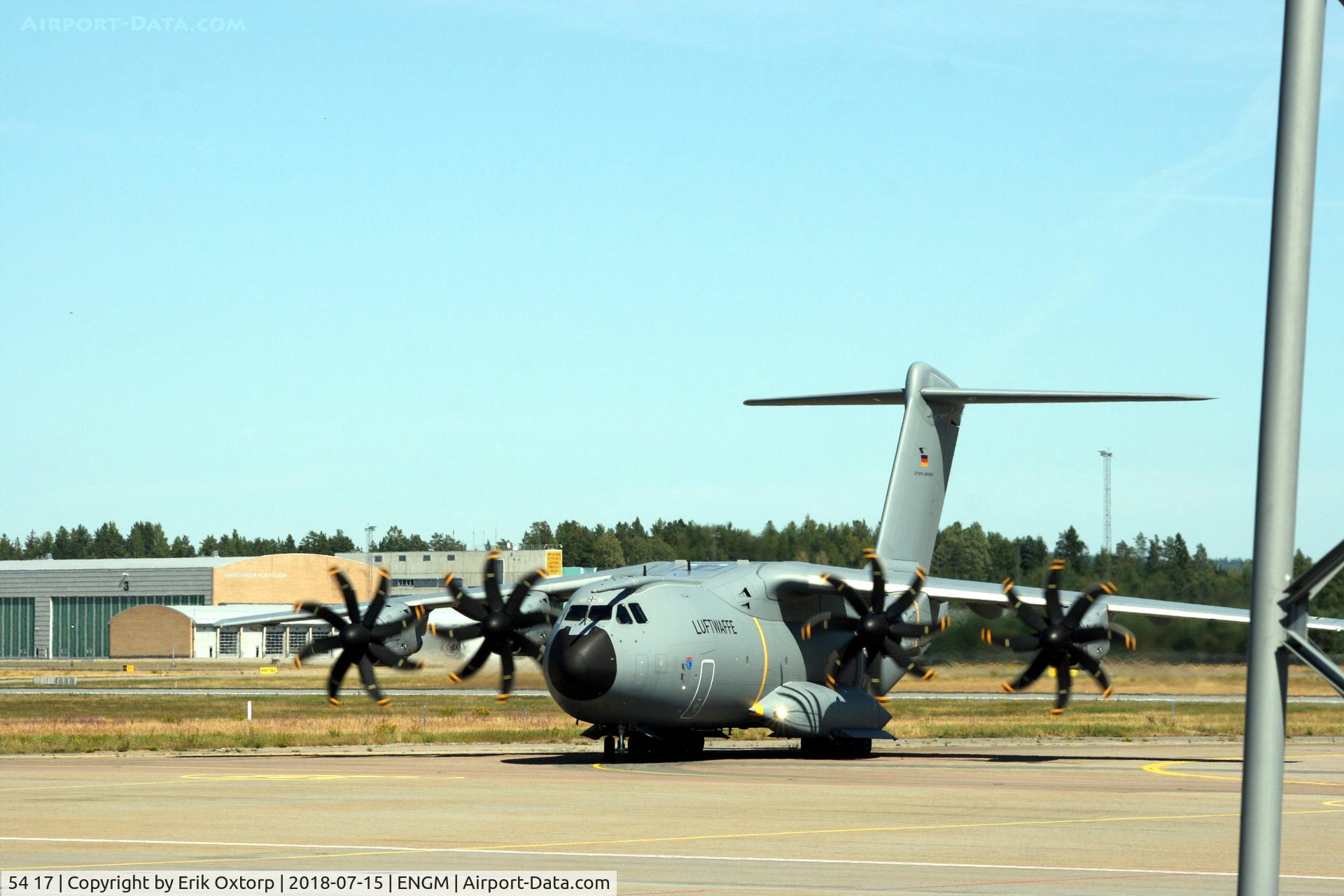 54 17, 2017 Airbus A400M-180 Atlas C/N 067, 54 17 in OSL