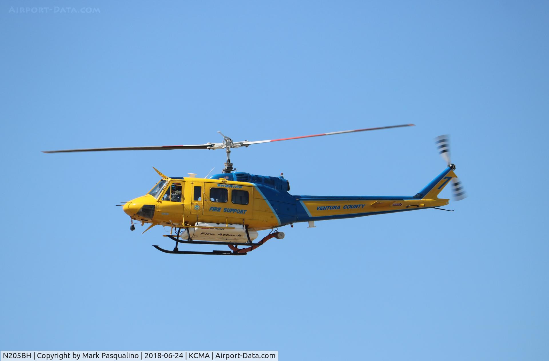 N205BH, 1969 Bell EH-1H Iroquois C/N 11373, Bell EH-1H