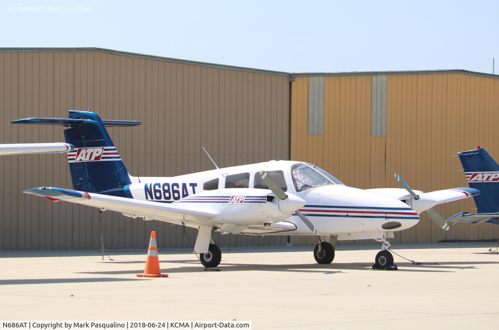 N686AT, 2011 Piper PA-44-180 Seminole C/N 4496289, Piper PA-44-180