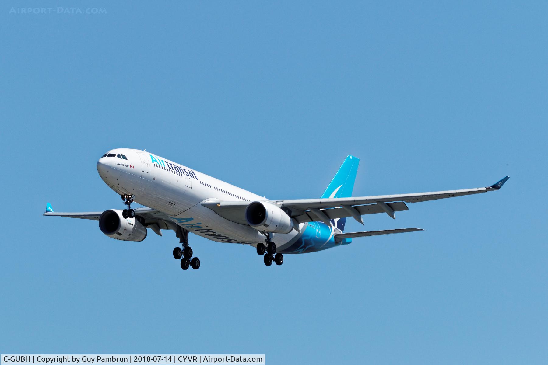 C-GUBH, 2002 Airbus A330-243 C/N 455, Landing on 26R