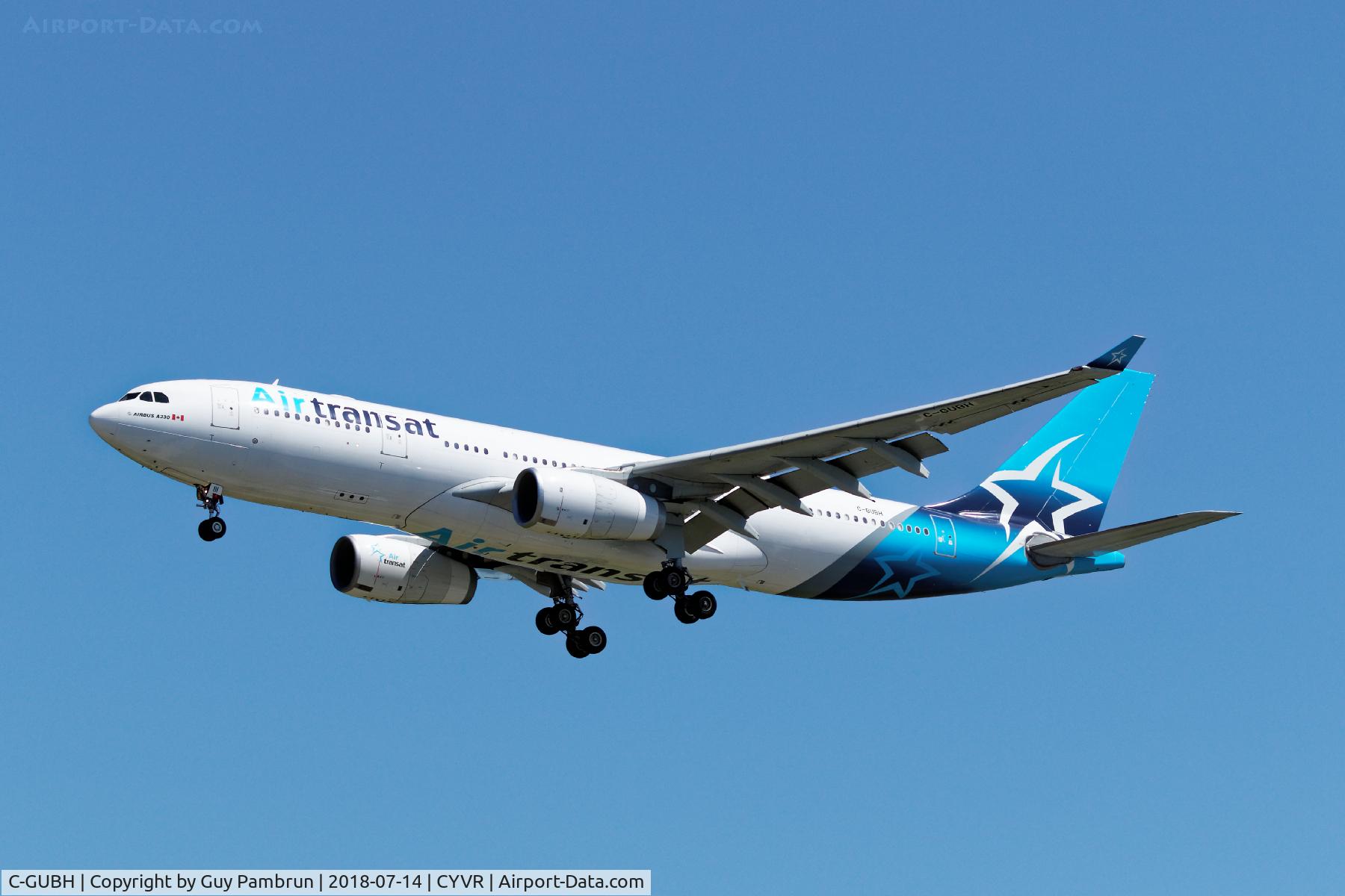 C-GUBH, 2002 Airbus A330-243 C/N 455, Landing on 26R