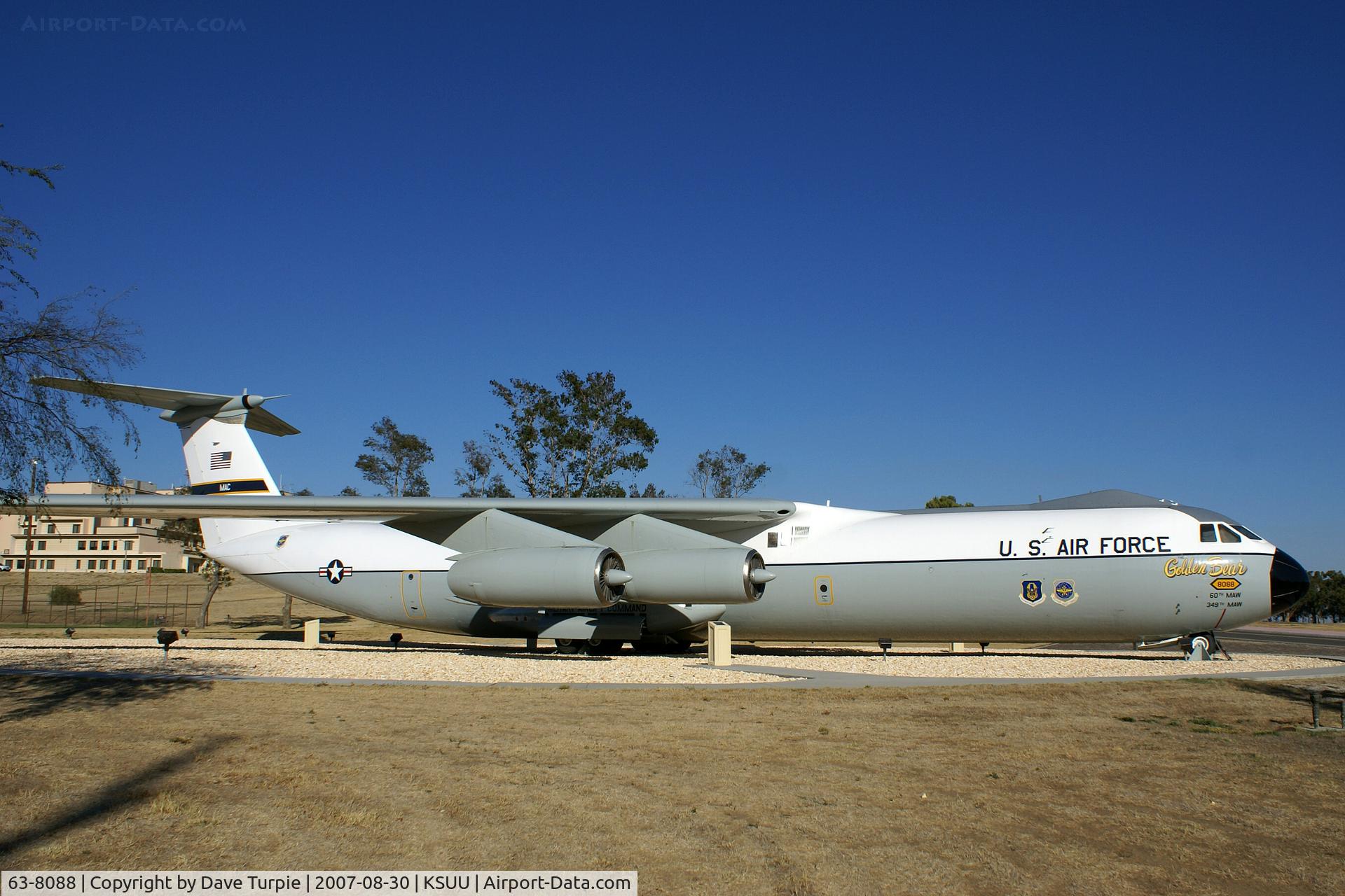 63-8088, 1963 Lockheed C-141B Starlifter C/N 300-6019, Check out C-141B 67-0013.