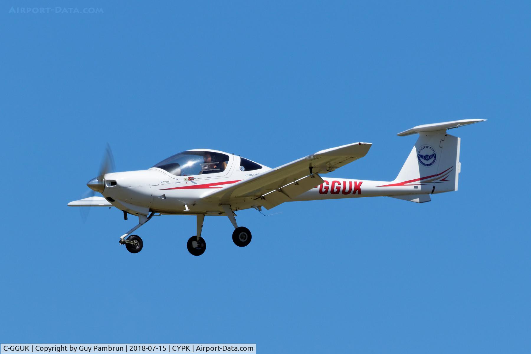 C-GGUK, 2011 Diamond DA-20-C1 Eclipse C/N C0592, Landing