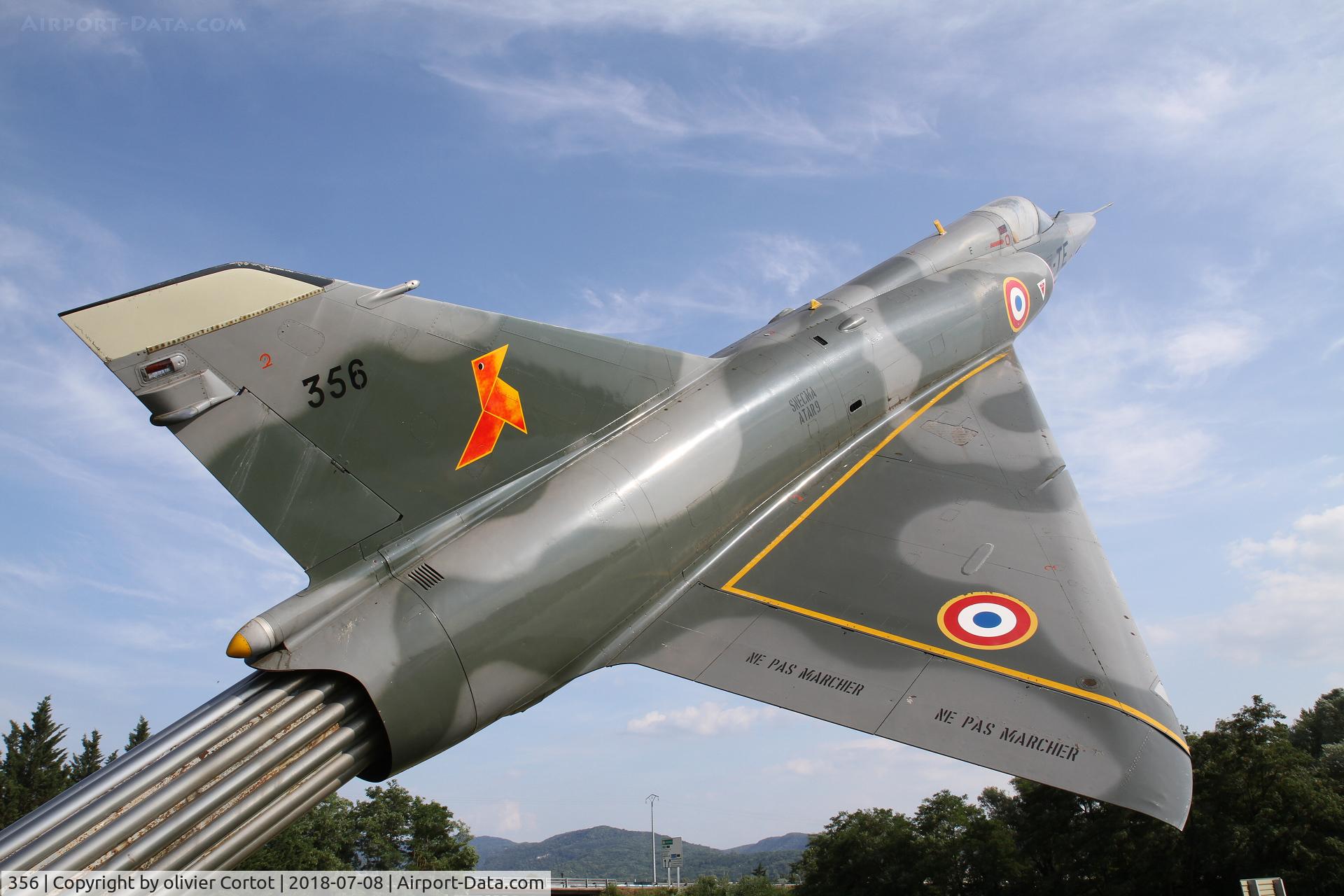 356, Dassault Mirage IIIRD C/N 356, Amberieu en Bugey