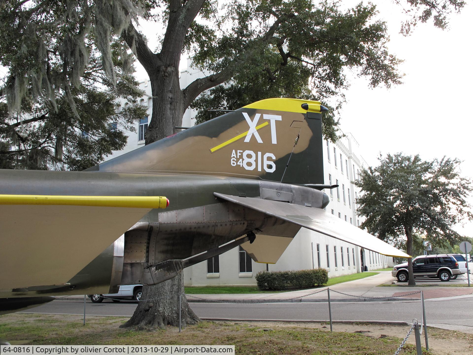 64-0816, 1964 McDonnell F-4C Phantom II C/N 1145, tail markings