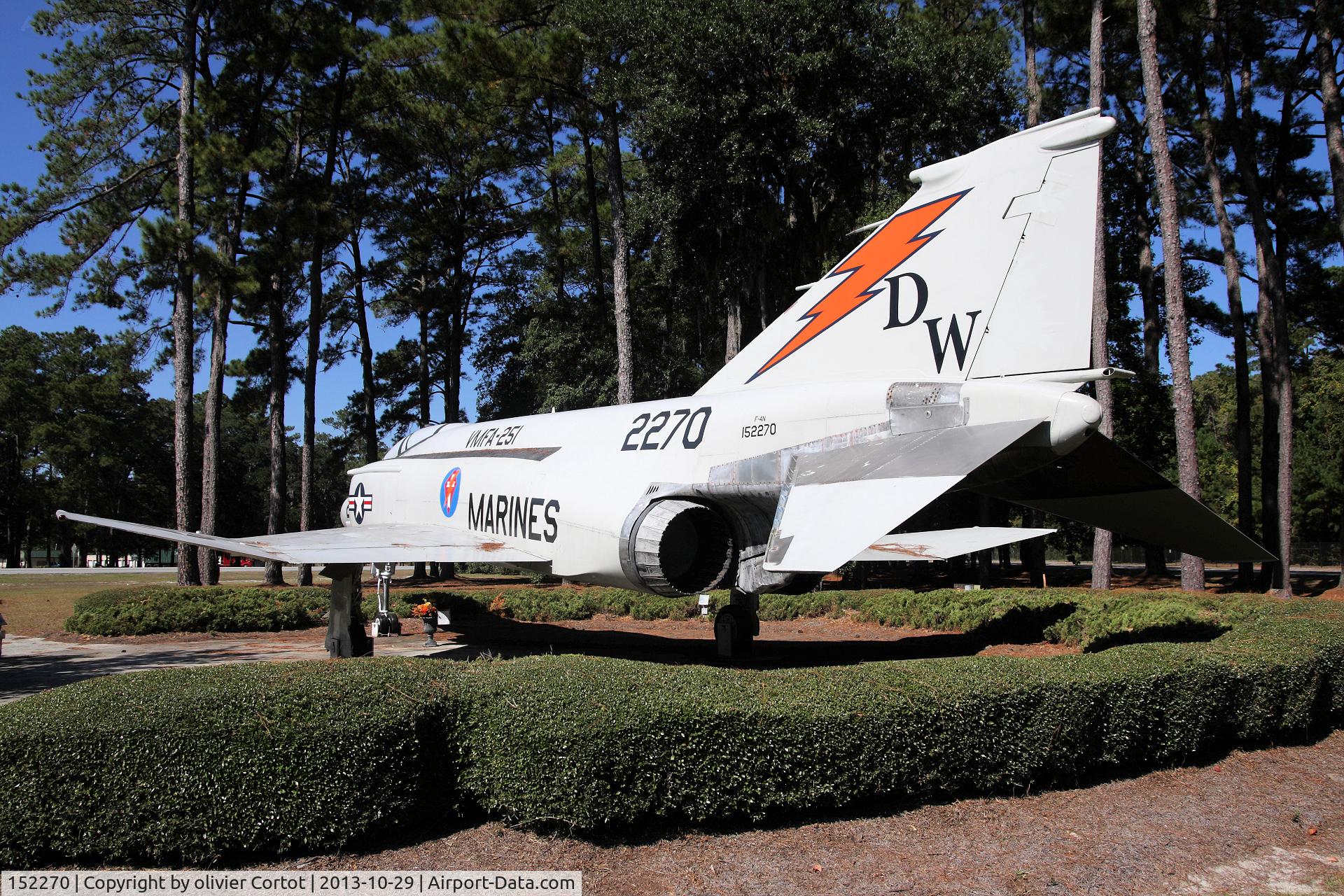 152270, McDonnell F-4N Phantom II C/N 1006, MCAS Beaufort