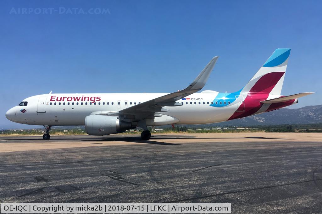 OE-IQC, 2016 Airbus A320-214 C/N 7019, Parked