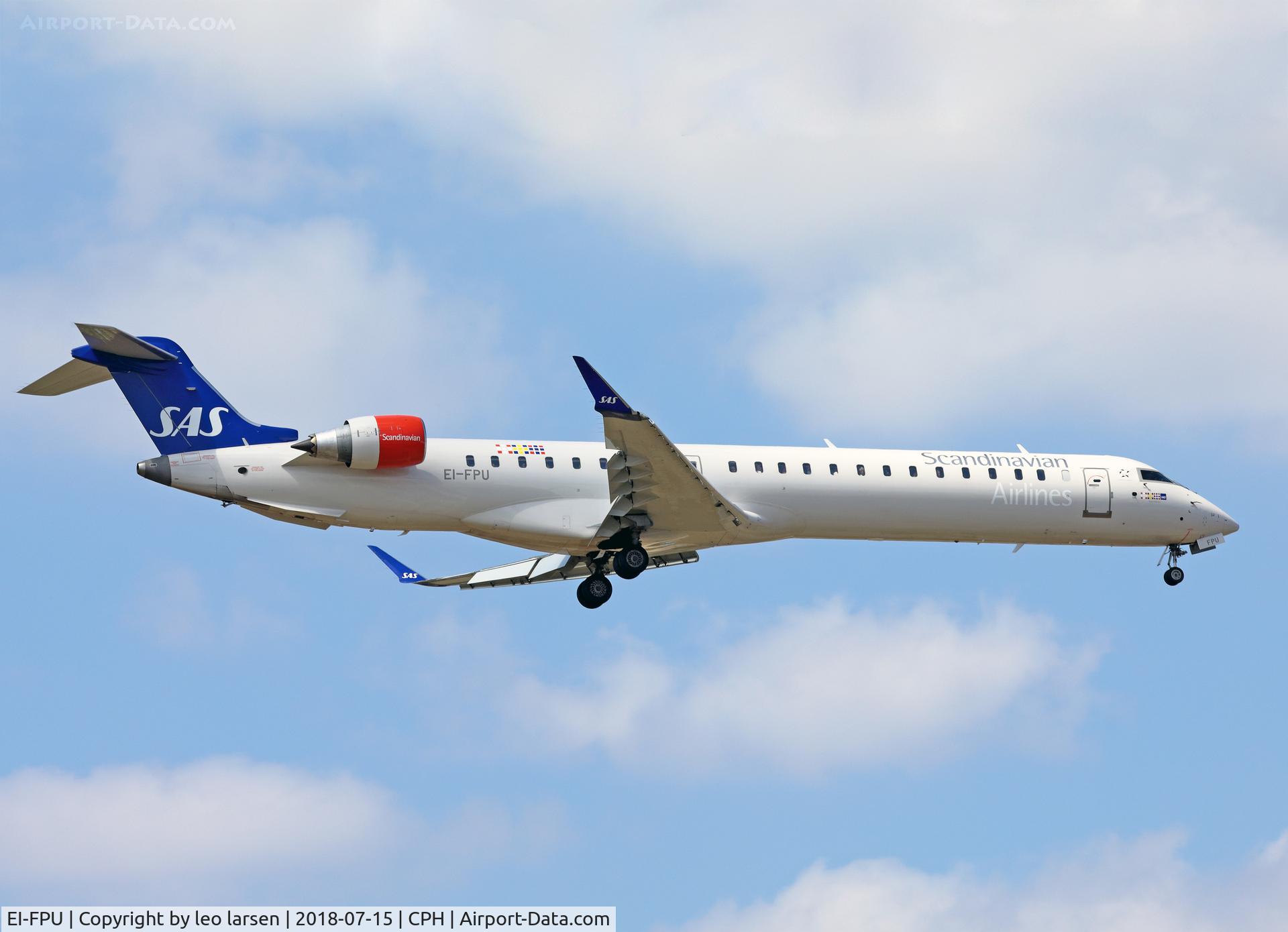 EI-FPU, 2017 Bombardier CRJ-900LR (CL-600-2D24) C/N 15439, Copenhagen 15.7.2018