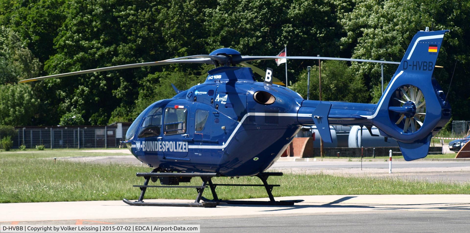 D-HVBB, 2000 Eurocopter EC-135T-2 C/N 0146, parking