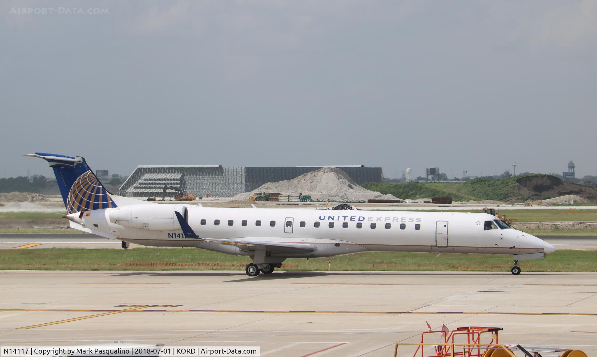 N14117, 2002 Embraer ERJ-145XR (EMB-145XR) C/N 145674, EMB-145XR