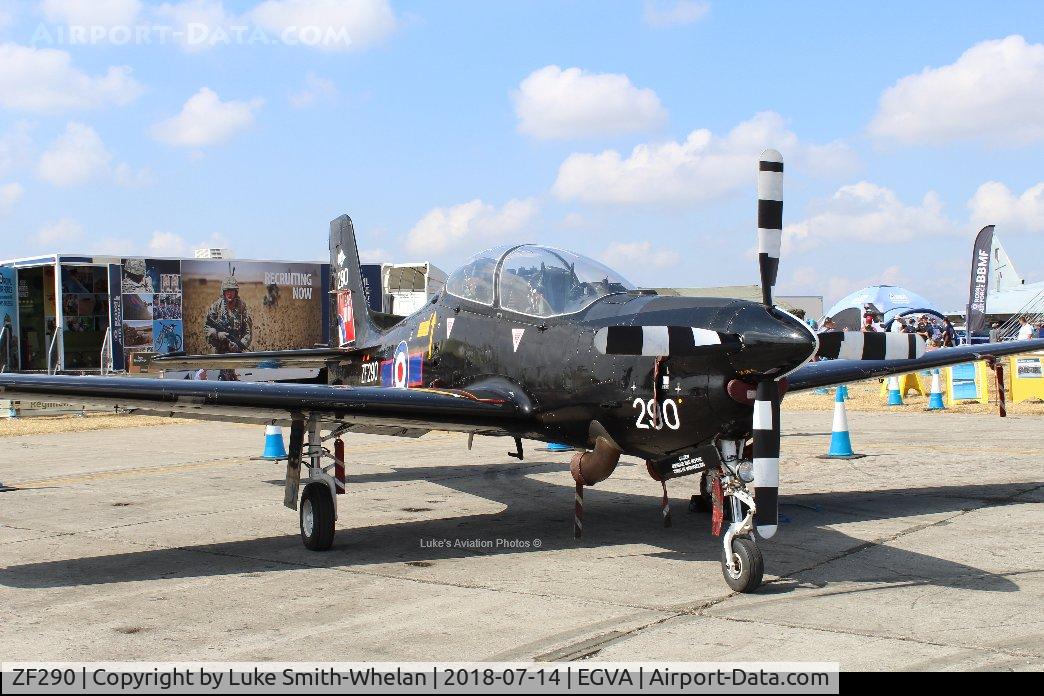 ZF290, 1991 Short S-312 Tucano T1 C/N S088/T61, At RIAT 2018
