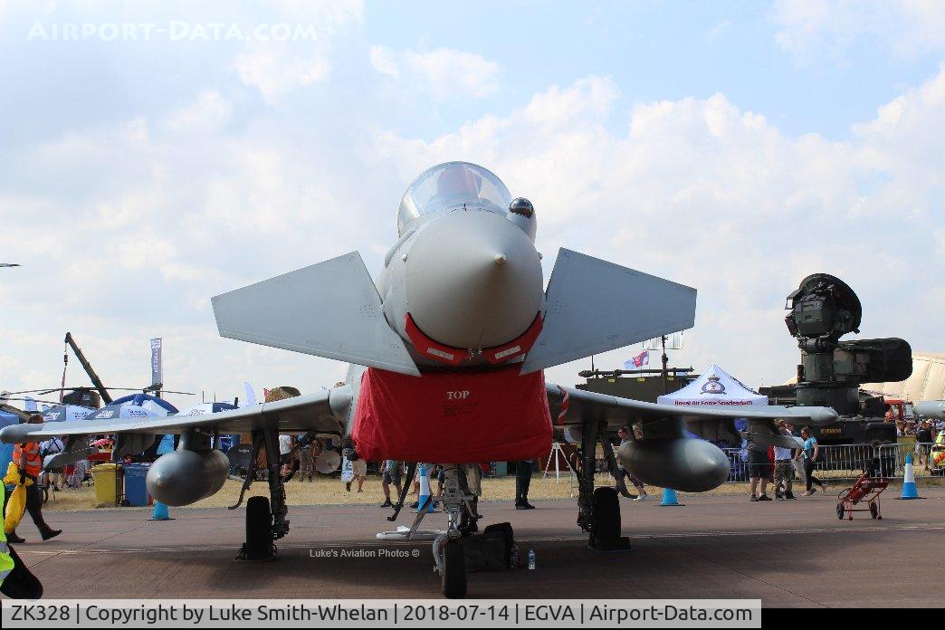 ZK328, 2011 Eurofighter EF-2000 Typhoon FGR4 C/N BS089/339, At RIAT 2018