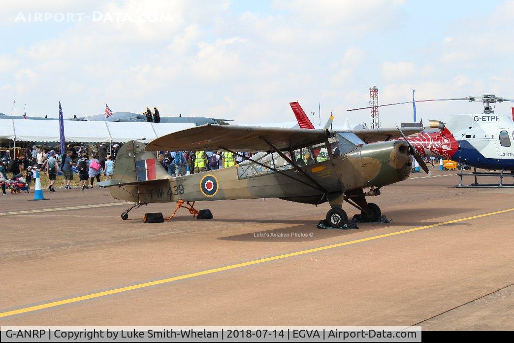 G-ANRP, 1945 Taylorcraft J Auster 5 C/N 1789, At RIAT 2018