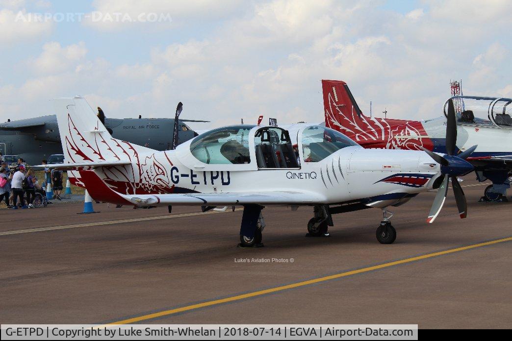 G-ETPD, 2017 Grob G-120TP-A C/N 11126, At RIAT 2018