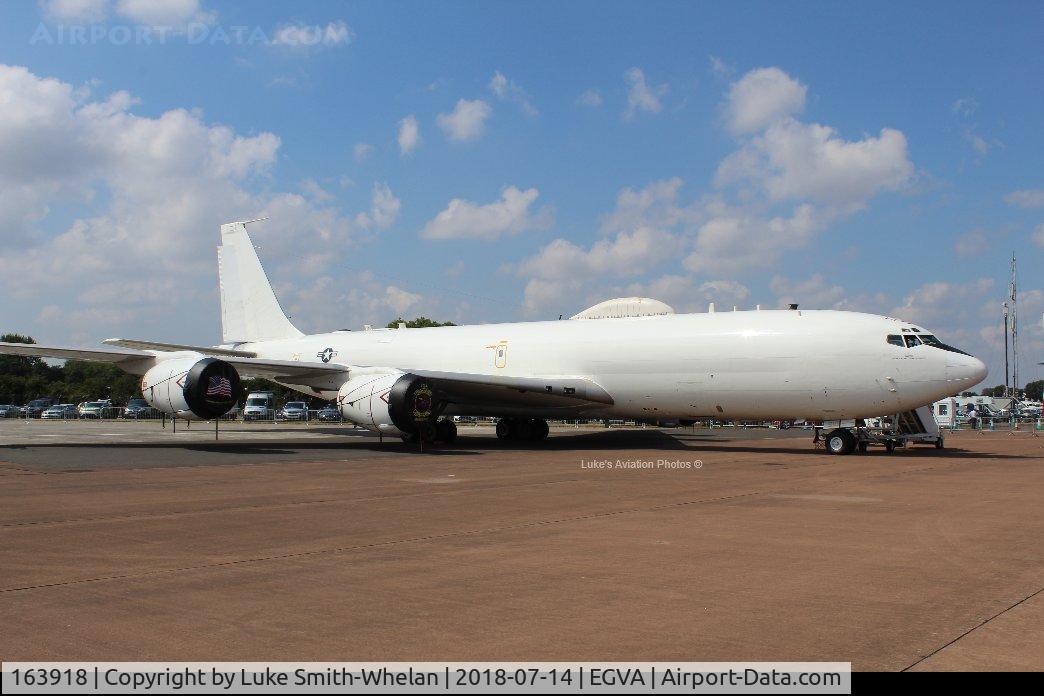 163918, 1988 Boeing E-6B Mercury C/N 23891, At RIAT 2018