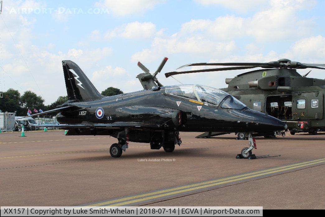 XX157, 1979 Hawker Siddeley Hawk T.1A C/N 003/312003, At RIAT 2018