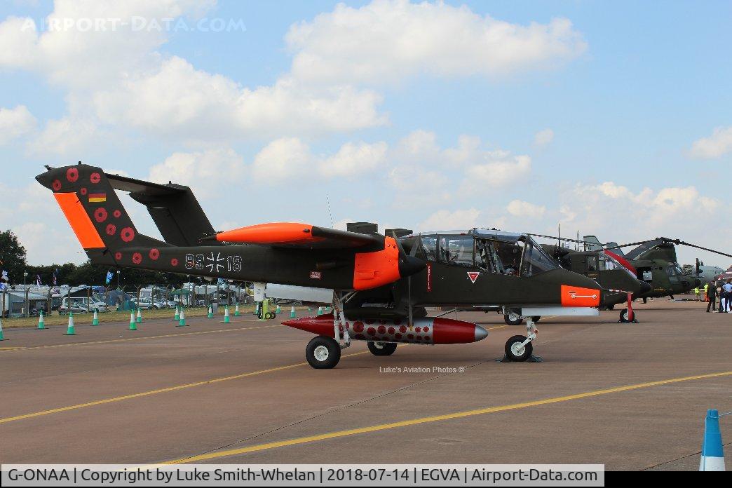 G-ONAA, 1971 North American OV-10B Bronco C/N 338-3, From RIAT 2018