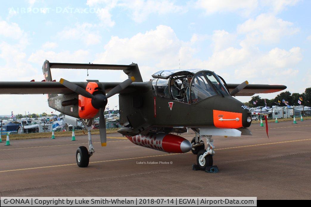 G-ONAA, 1971 North American OV-10B Bronco C/N 338-3, From RIAT 2018