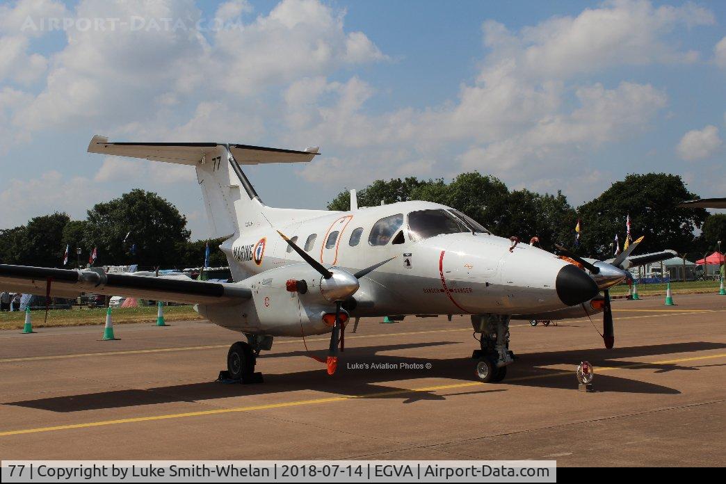 77, Socata TBM-700A C/N 77, From RIAT 2018