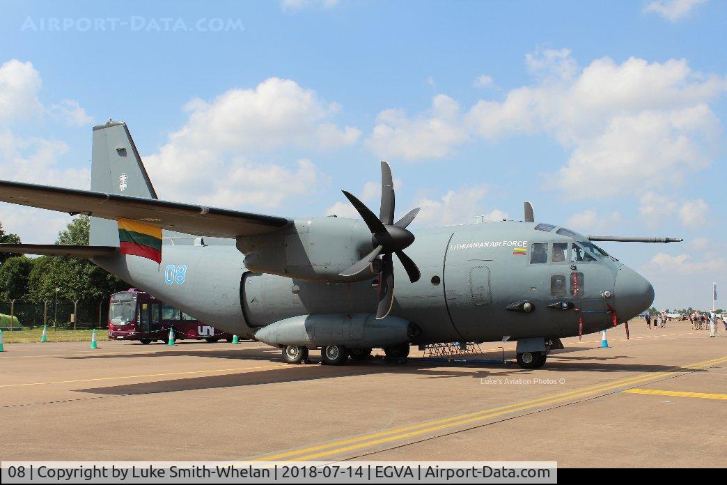 08, Alenia C-27J Spartan C/N 4143, From RIAT 2018
