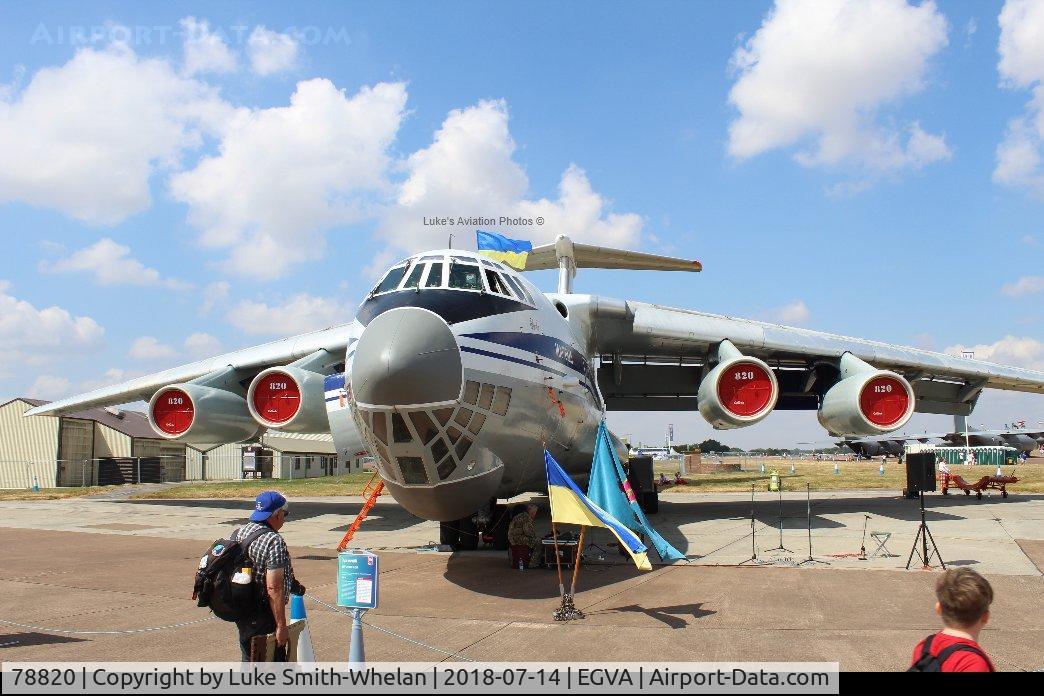 78820, 1989 Ilyushin Il-76MD C/N 0093496907, From RIAT 2018