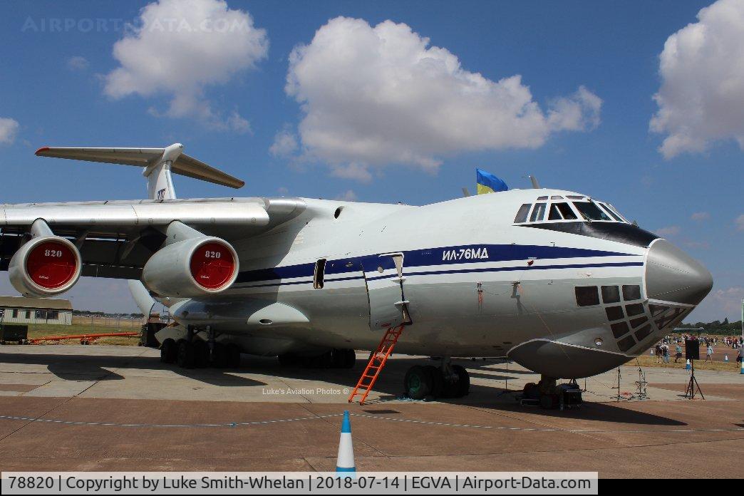 78820, 1989 Ilyushin Il-76MD C/N 0093496907, From RIAT 2018