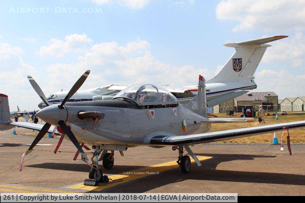 261, Pilatus PC-9M C/N 656, From RIAT 2018