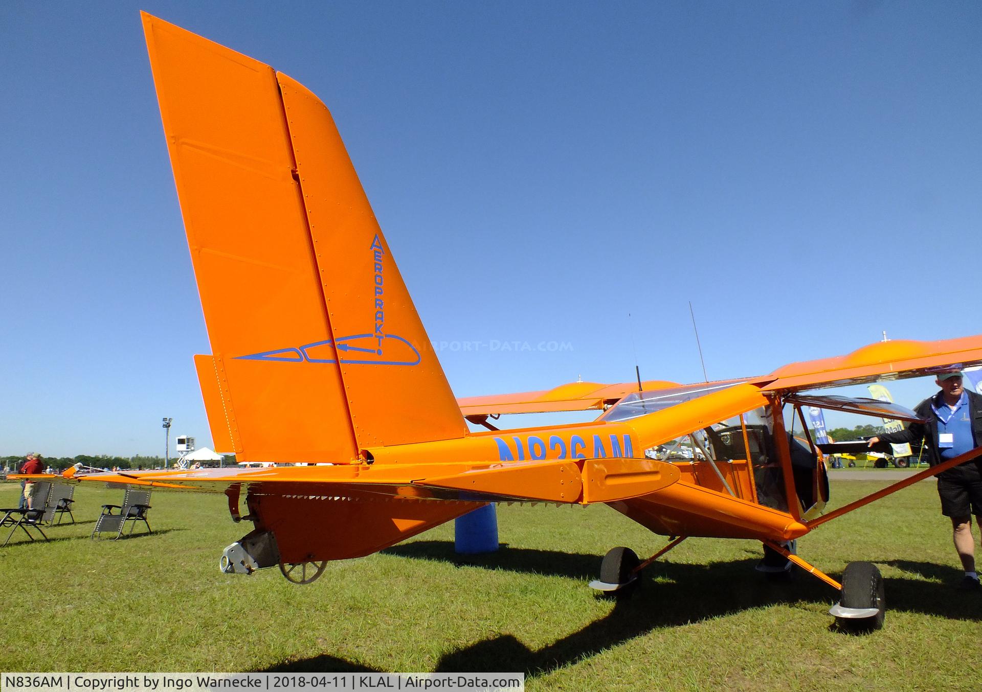 N836AM, 2017 Aeroprakt A22-LS Foxbat C/N 285, Aeroprakt A22-LS Foxbat at 2018 Sun 'n Fun, Lakeland FL