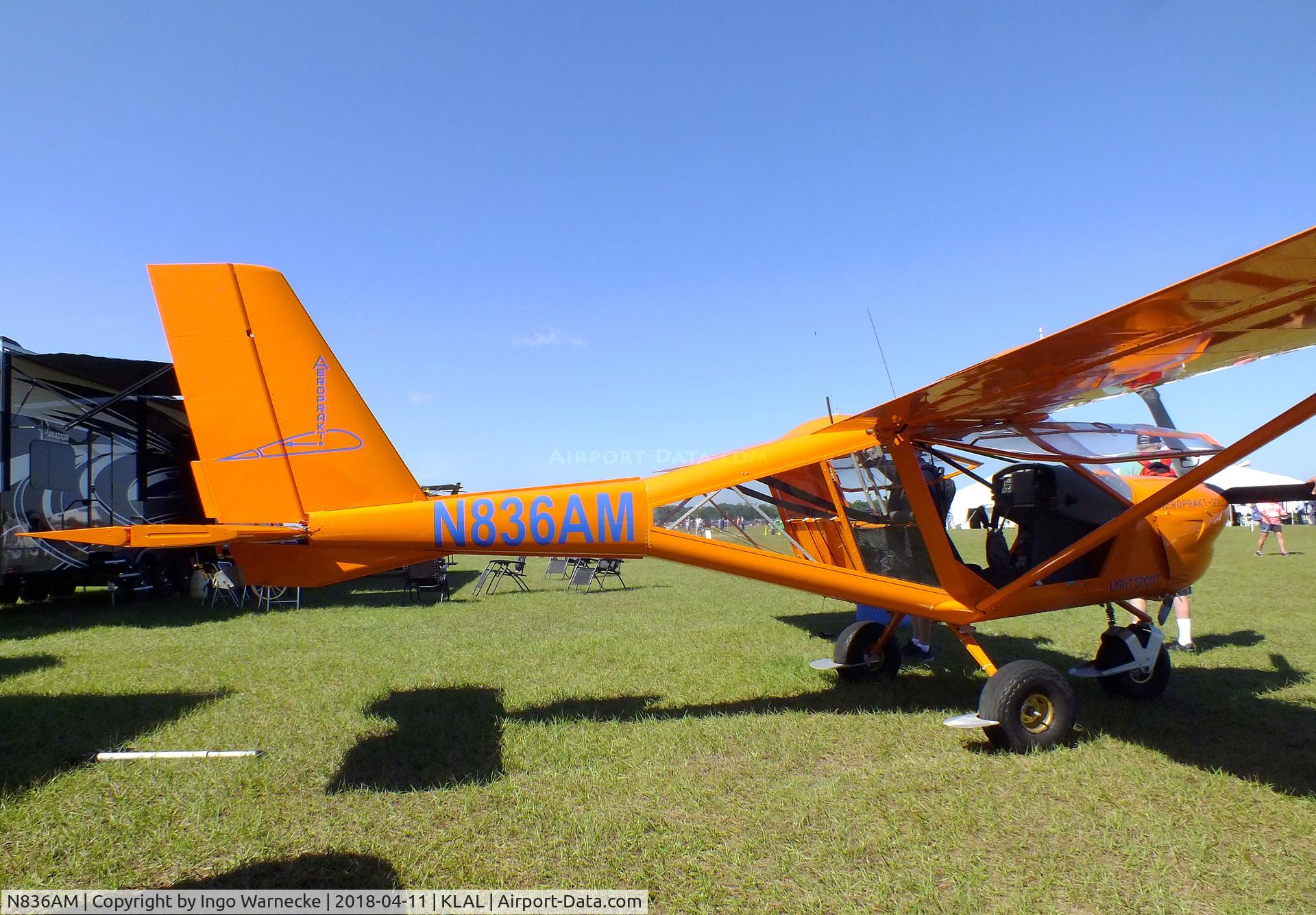 N836AM, 2017 Aeroprakt A22-LS Foxbat C/N 285, Aeroprakt A22-LS Foxbat at 2018 Sun 'n Fun, Lakeland FL