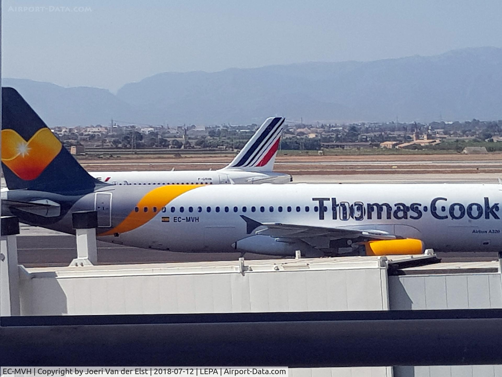 EC-MVH, 2003 Airbus A320-214 C/N 2142, Picture taken by An Van der Elst with permission