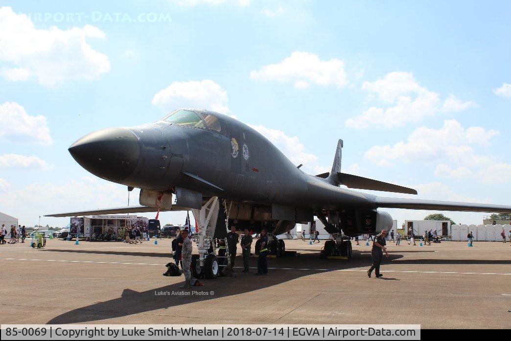 85-0069, 1985 Rockwell B-1B Lancer C/N 29, From RIAT 2018