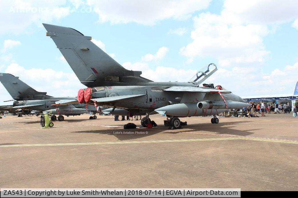 ZA543, 1981 Panavia Tornado GR.4 C/N 052/BS013/3027, From RIAT 2018