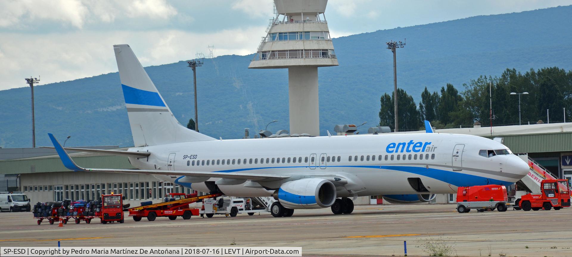 SP-ESD, 2002 Boeing 737-8AS C/N 29934, Foronda - Vitoria-Gasteiz - Euskadi - España