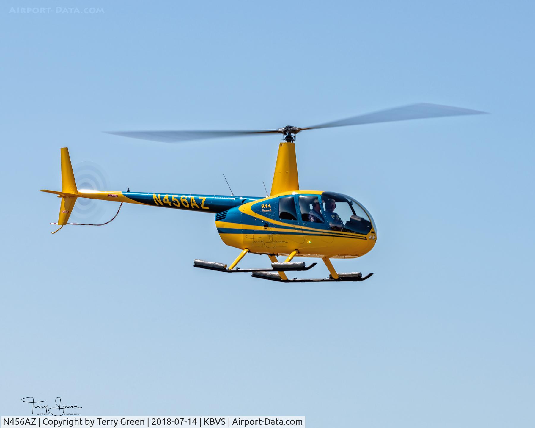 N456AZ, 2015 Robinson R44 II C/N 13794, KBVS