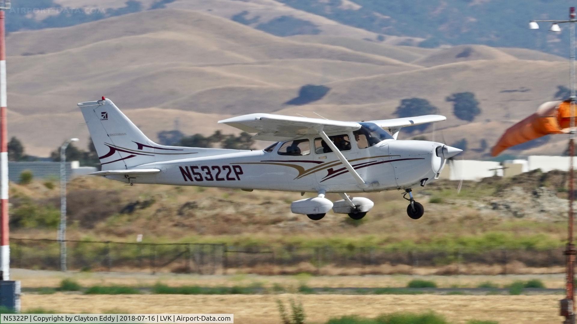 N5322P, 2003 Cessna 172S C/N 172S9312, Livermore Airport California 2018.