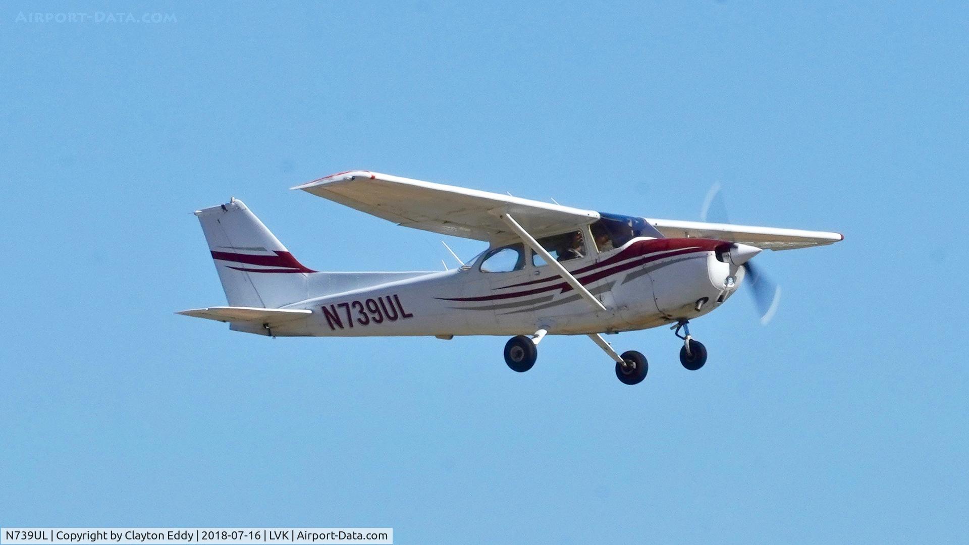 N739UL, 1978 Cessna 172N C/N 17270816, Livermore Airport California 2018.