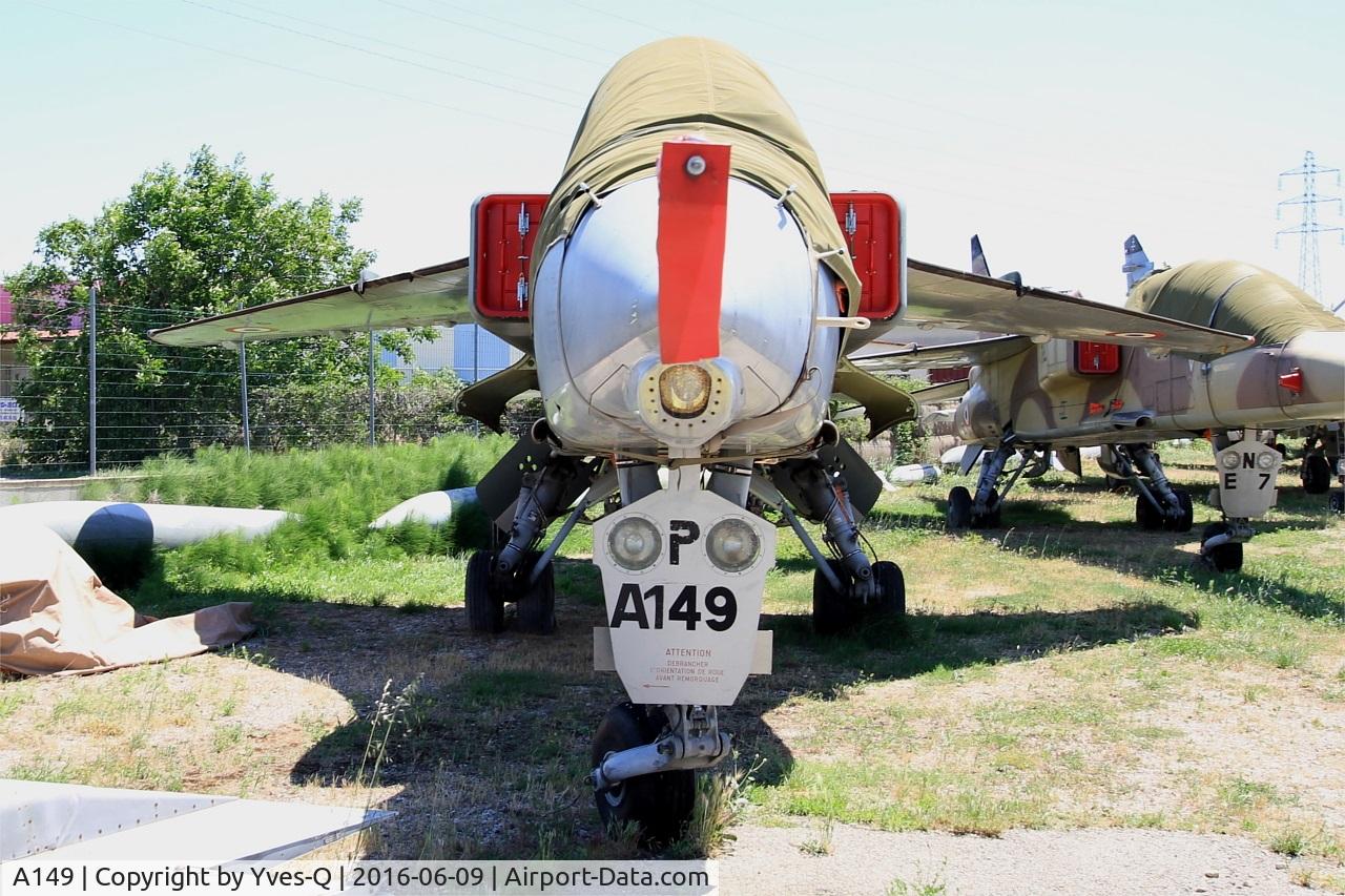 A149, Sepecat Jaguar A C/N A149, Sepecat Jaguar A, les amis de la 5ème escadre Museum, Orange