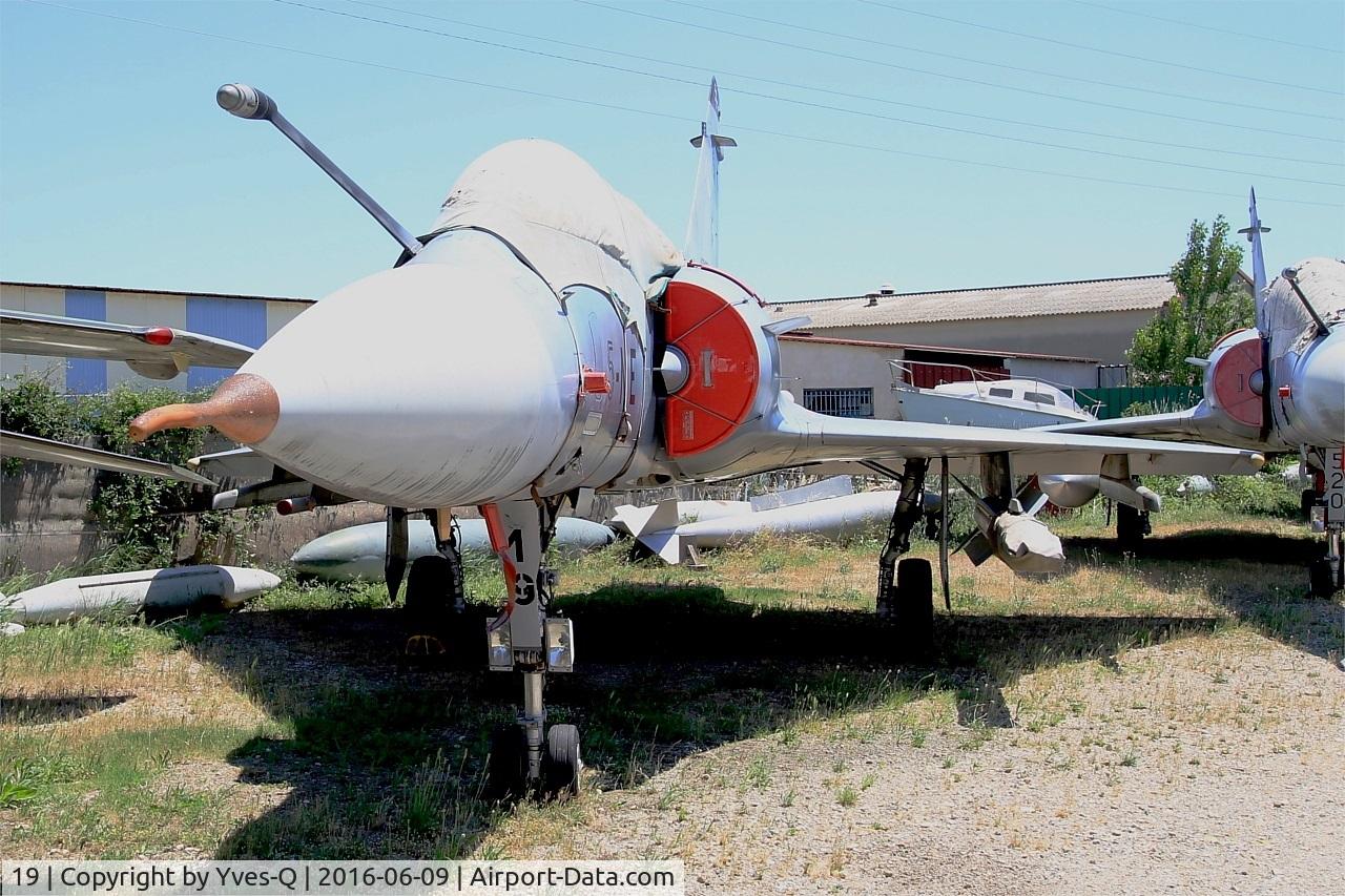 19, Dassault Mirage 2000 C C/N 50, Dassault Mirage 2000 C, preserved at Les Amis de la 5ème Escadre Museum, Orange