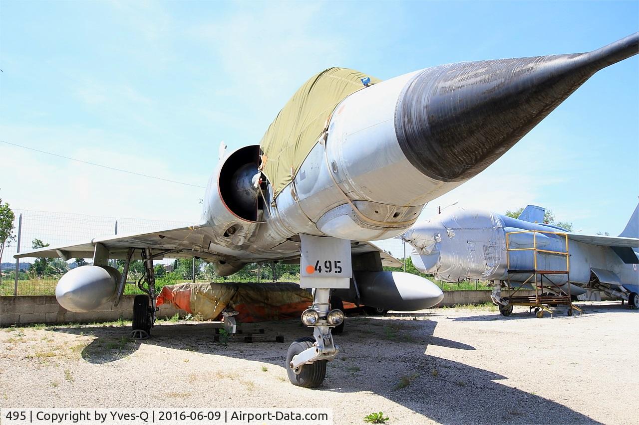 495, Dassault Mirage IIIE C/N 495, Dassault Mirage IIIE, Les amis de la 5ème escadre Museum, Orange