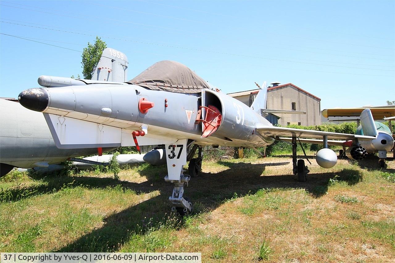 37, Dassault Etendard IV.M C/N 37, Dassault Etendard IV.M, Les Amis de la 5ème Escadre Museum, Orange