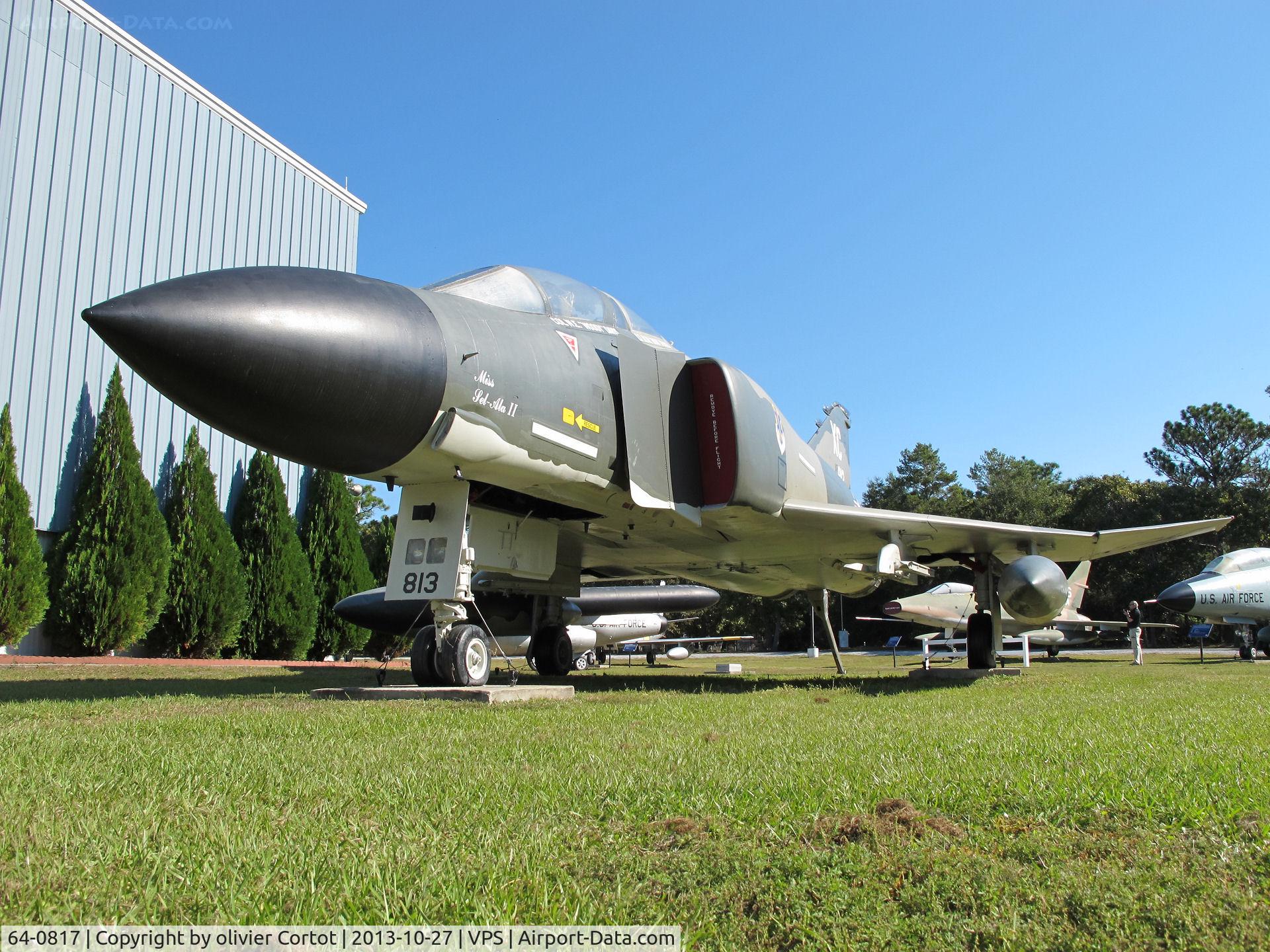 64-0817, 1964 McDonnell F-4C-23-MC Phantom II C/N 1147, front view
