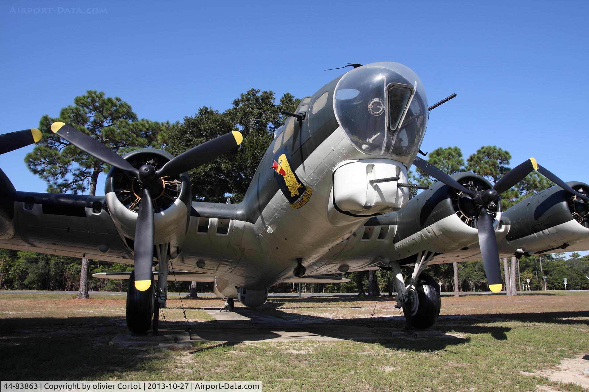 44-83863, 1944 Boeing B-17G-95-DL Flying Fortress C/N 32504, Eglin AFB