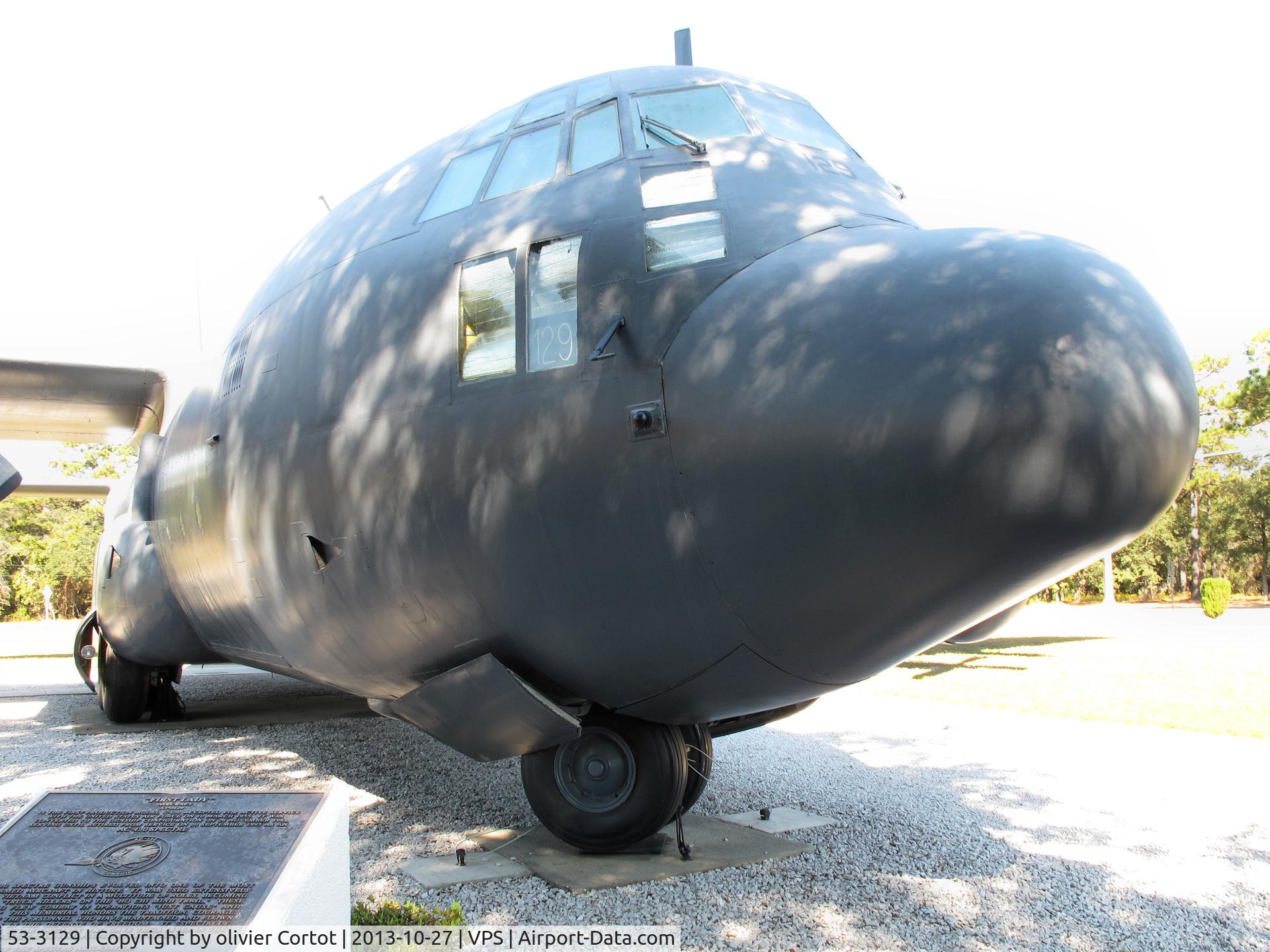 53-3129, 1953 Lockheed AC-130A-LM Hercules C/N 182-3001, the nose