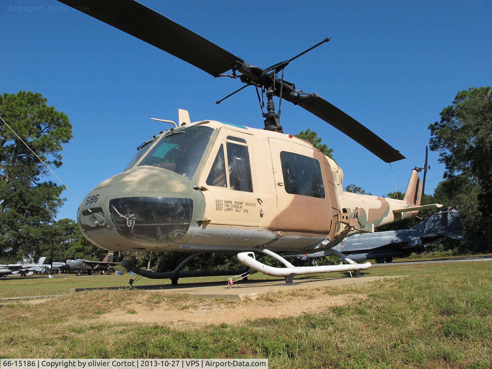 66-15186, 1966 Bell UH-1M Iroquois C/N 1914, Eglin AFB